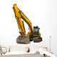 Excavator Wall Decal