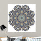 Circle Lace Ornament round Wall Decal