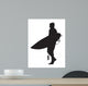 Standing Surfer Wall Decal