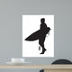 Standing Surfer Wall Decal