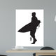 Standing Surfer Wall Decal