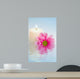 Flower and Candle Water Wall Decal
