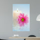 Flower and Candle Water Wall Decal