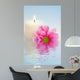 Flower and Candle Water Wall Decal