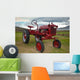 Retro Tractor Iceland Field Wall Decal