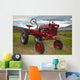 Retro Tractor Iceland Field Wall Decal