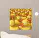 Rubber Ducks 3D Illustration Wall Decal