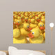 Rubber Ducks 3D Illustration Wall Decal