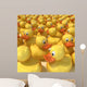 Rubber Ducks 3D Illustration Wall Decal