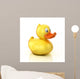 Rubber Duck 3D Illustration Wall Decal