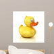 Rubber Duck 3D Illustration Wall Decal