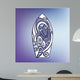Vector Surf Board Wall Decal