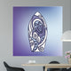 Vector Surf Board Wall Decal