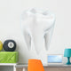 tooth 3d illustration Wall Decal