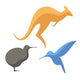 Australian Animals Wall Decal