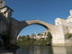 Plongeur, Bras Levã©S, Sur Le Pont De Mostar En Bosnie. Wall Decal