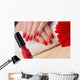Manicure  treatment Wall Mural