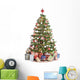 Christmas tree with presents Wall Decal