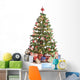 Christmas tree with presents Wall Decal