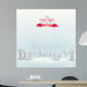 Christmas Winter Landscape Wall Decal