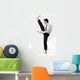 High Business Kick Wall Decal
