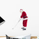 Santa Claus Is Playing Golf Wall Decal
