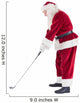 Santa Claus Is Playing Golf Wall Decal