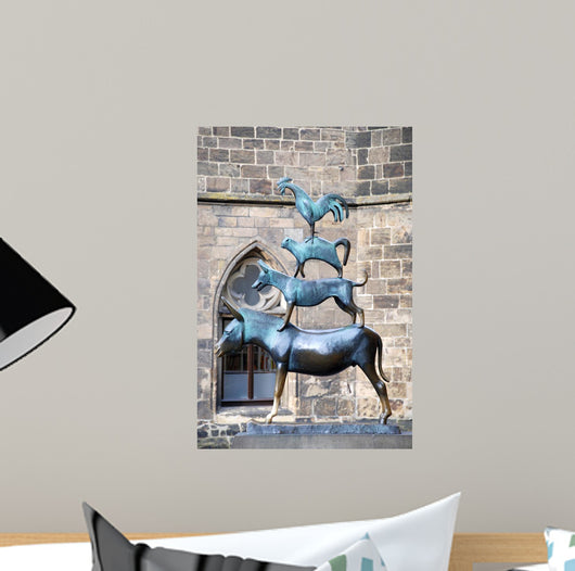 Bremen Town Musicians Wall Decal