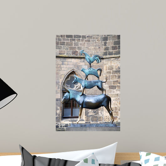 Bremen Town Musicians Wall Decal
