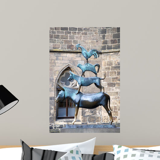 Bremen Town Musicians Wall Decal