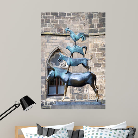 Bremen Town Musicians Wall Decal