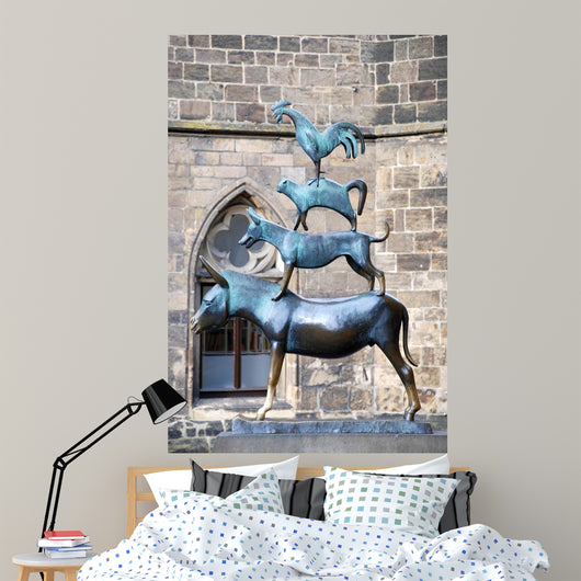 Bremen Town Musicians Wall Decal