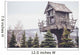wooden tree house with a retro filter effect Wall Mural