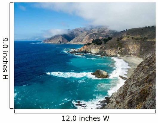 The Big Sur Coast Wall Mural
