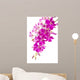 Purple Phalaenopsis Orchids up Wall Decal