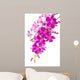Purple Phalaenopsis Orchids up Wall Decal