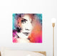 Woman face fashion Wall Mural