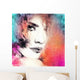 Woman face fashion Wall Mural