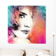 Woman face fashion Wall Mural
