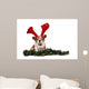 Christmas Bulldog Wall Decal