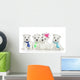 West Highland White Terrier 2 Wall Decal