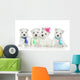 West Highland White Terrier 2 Wall Decal