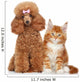 Poodle and Cat Wall Decal