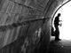 Jazz Man In New York Wall Decal