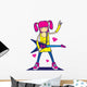 Rockstar girl Wall Decal