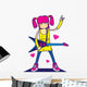 Rockstar girl Wall Decal