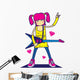 Rockstar girl Wall Decal
