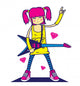 Rockstar Girl Wall Decal