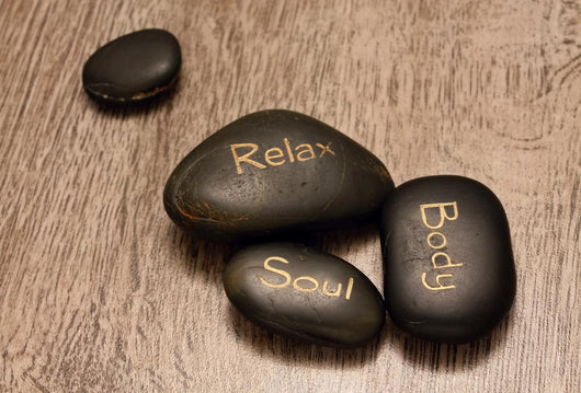 Four Lava Stones Wall Decal