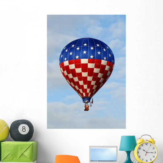 Giant Hot Air Balloon Wall Decal